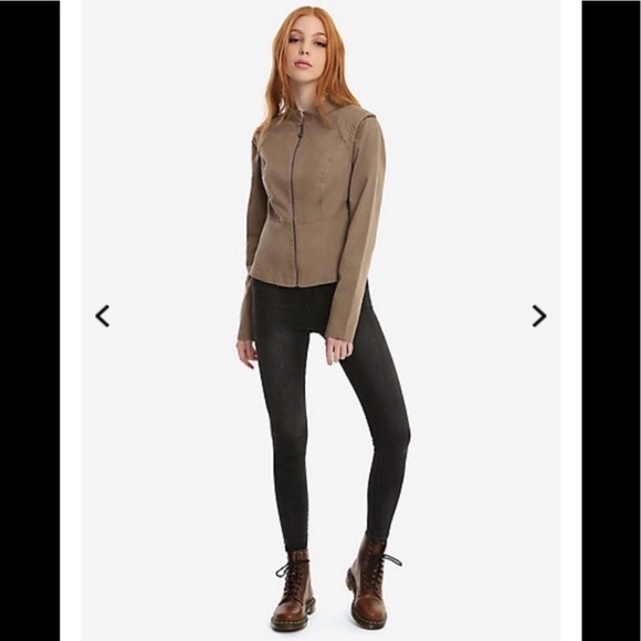 STAR WARS HER UNIVERSE THE LAST JEDI Rey Destiny Convertible VEST JACKET! - Picture 7 of 11